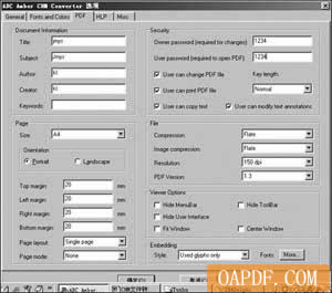 CHM e-book format is converted to PDF files easily good (multi-map)