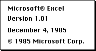 ͼMicrosoftExcelչʷһ