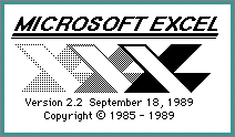 ͼMicrosoftExcelչʷһ