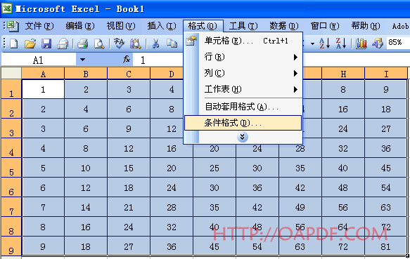 Excel�������ʵ�ָ��и���������ɫ